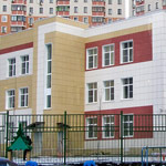 Московская обл., д.Бутово,, использованы навесные вентилируемые фасады Ронсон