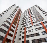 Московская область, г. Химки, ул. 9 Мая, между ул. Парковая и Нагорным шоссе, использованы навесные вентилируемые фасады Ронсон