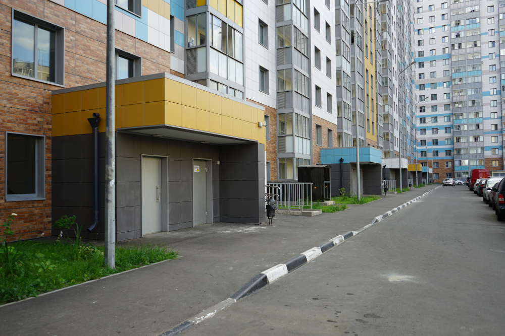 ЖК «Флагман», Московская область. Использованы навесные вентилируемые фасады Ронсон-300