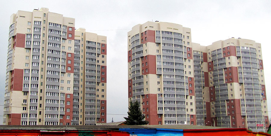 ЖК «Берег Скалбы», Московская область. Использованы навесные вентилируемые фасады Ронсон-300