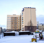 г.Южно-Сахалинск, 18 микрорайон, ул. Фабричная, использованы навесные вентилируемые фасады Ронсон