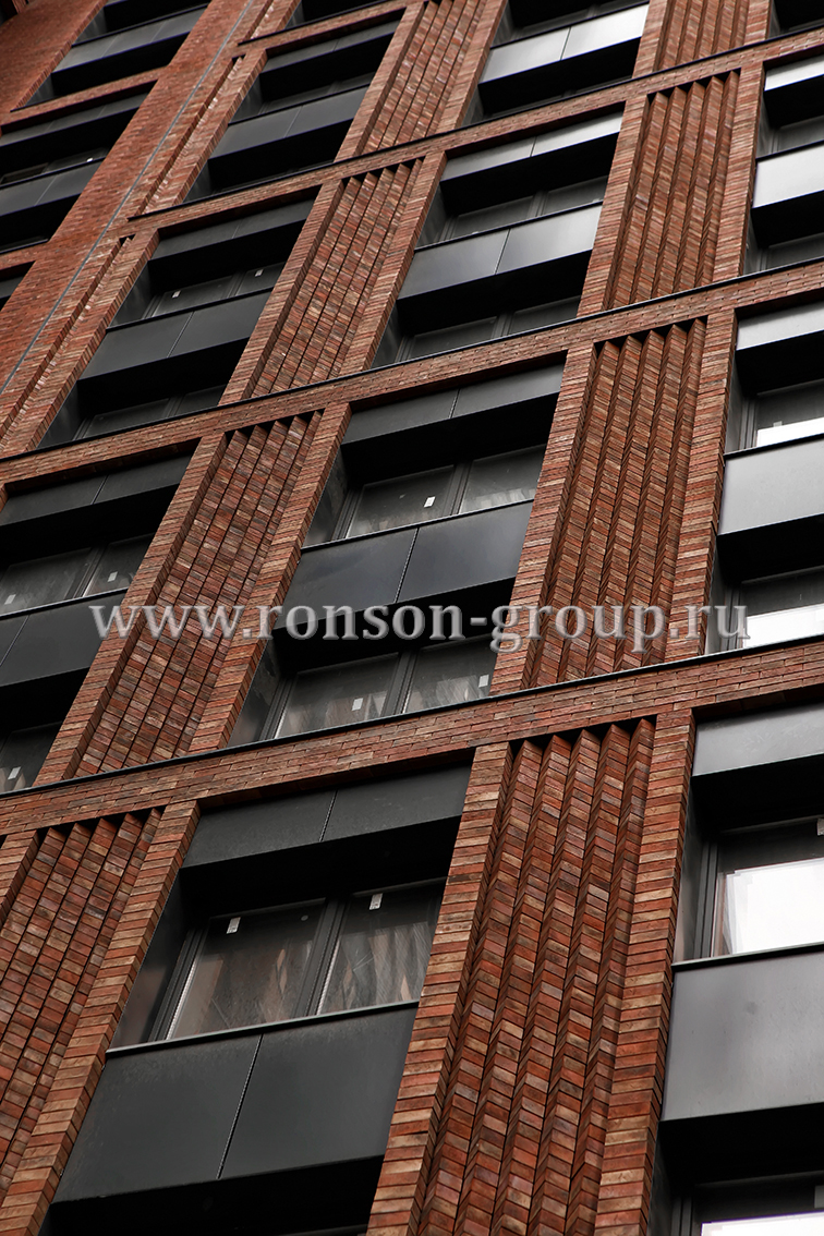 Жилой дом по программе реновации, г. Москва.Использованы навесные вентилируемые фасады Ронсон-200