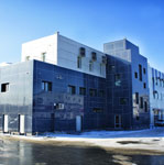 г. Южно-Сахалинск, ул. Ленина, 441 а, использованы навесные вентилируемые фасады Ронсон
