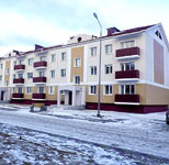 г. Красногорск, Сахалинская область, использованы навесные вентилируемые фасады Ронсон