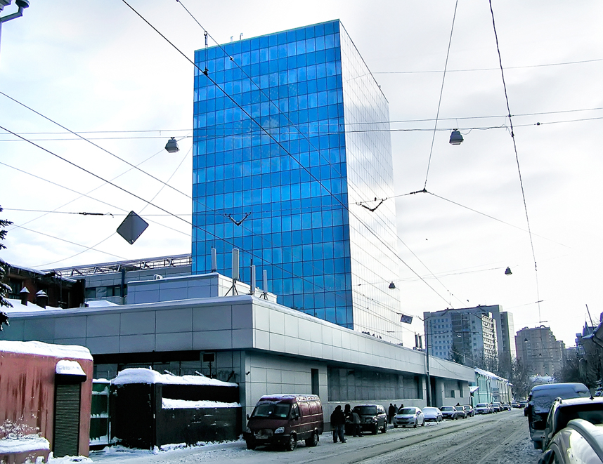 Институт Космических исследований, г. Москва.Использованы навесные вентилируемые фасады Ронсон-200