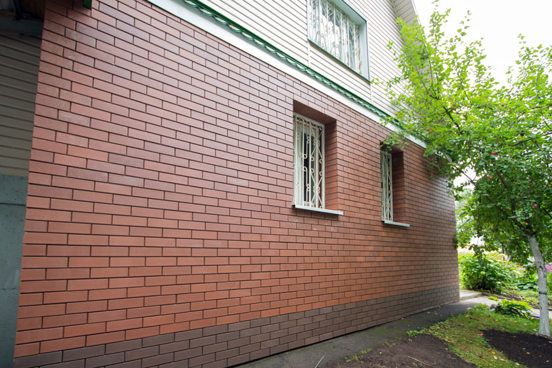 Частный дом, Московская область.Использованы навесные вентилируемые фасады Ронсон-500