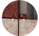 Керамогранит (видимое крепление) на кляммерах